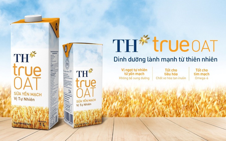 Ra mắt Sữa Yến Mạch vị tự nhiên TH true OAT hoàn toàn mới