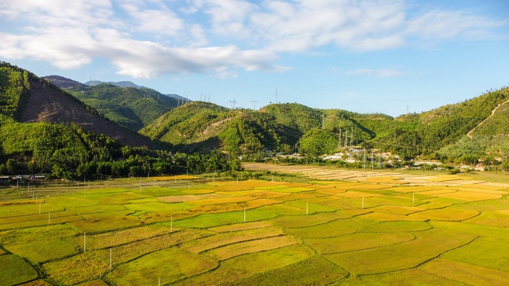 Xã Hòa Bắc, một điểm du lịch sinh thái sẽ phát triển mạnh mẽ trong tương lai - Ảnh: NHỊ TRÌNH