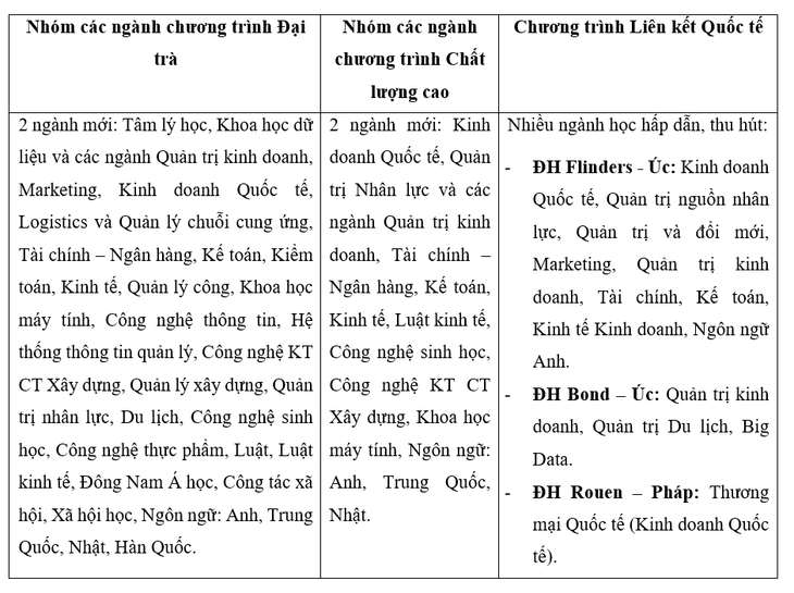 Trường ĐH Mở TP.HCM ngừng nhận học bạ vào cuối tháng 5 - Ảnh 3.