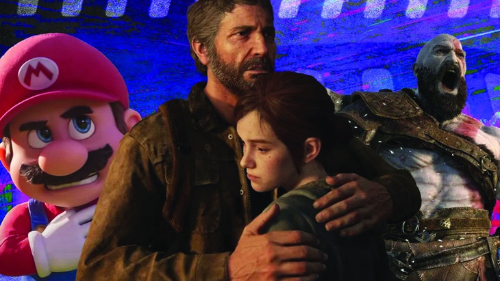 Ngoài Mario và The Last of Us, God of war (phải) cũng sẽ sớm có bản chuyển thể phim.  Ảnh: The Wrap