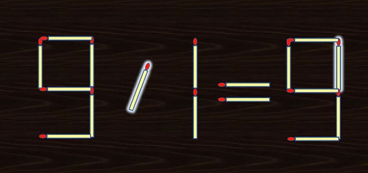 Di chuyển 1 que diêm để 7+1=0 thành phép tính đúng - Ảnh 1.