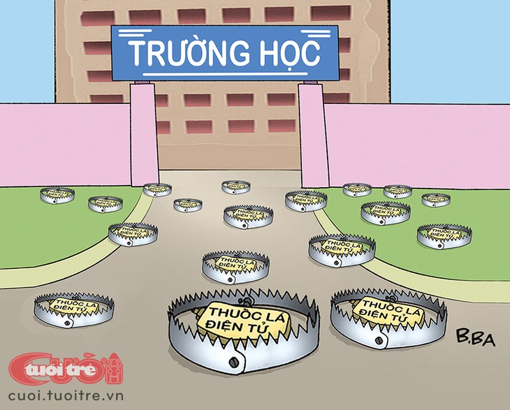 Thuốc lá điện tử bắt cóc thế hệ trẻ - Ảnh 1.