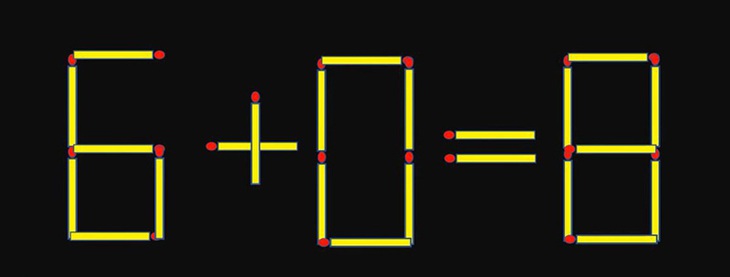 Di chuyển một que diêm để phép tính 1+2=8 thành đúng - Ảnh 7.