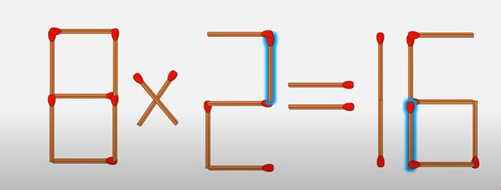 Di chuyển 2 que diêm để phép tính 7-0=6 thành đúng - Ảnh 6.