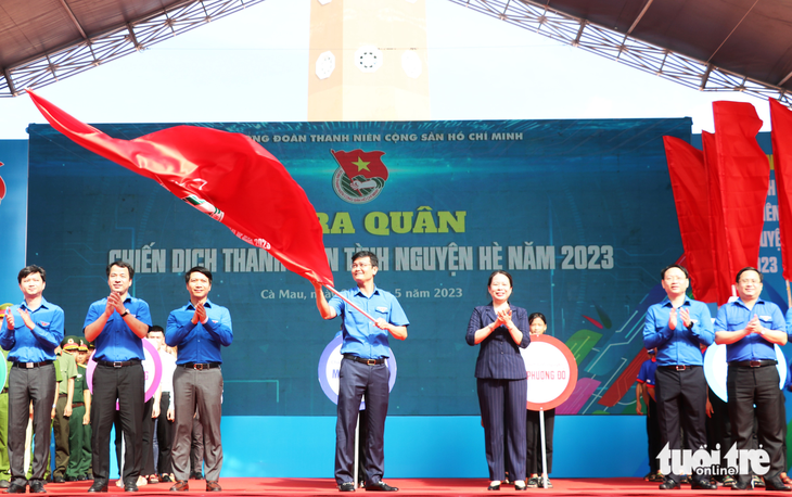 Trung ương Đoàn ra quân chiến dịch Thanh niên tình nguyện hè 2023 - Ảnh 1.