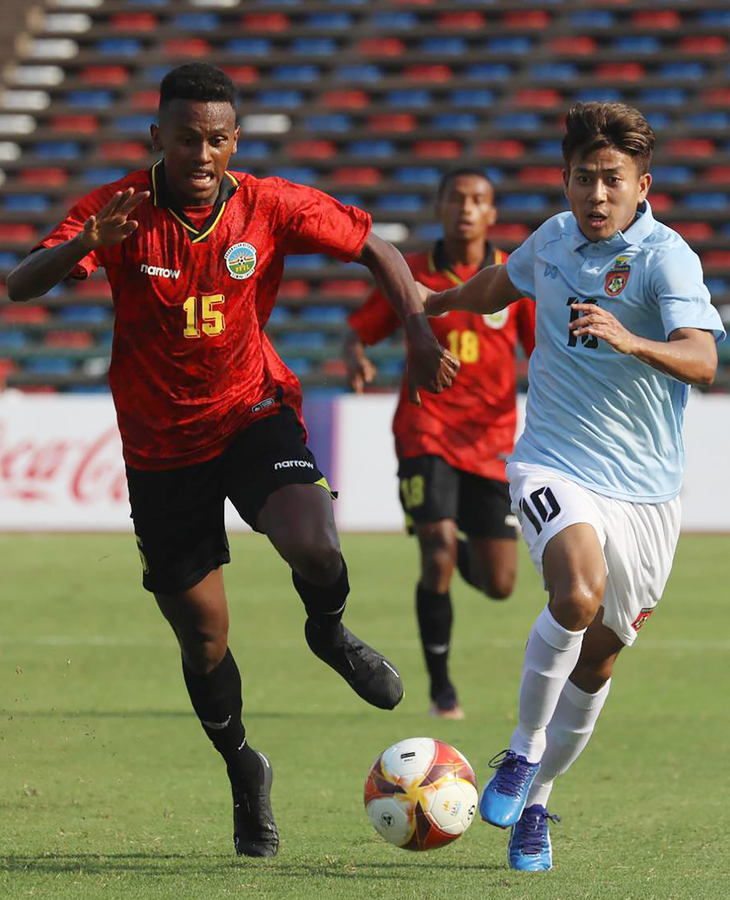 Đá không hay, U22 Myanmar vẫn thắng U22 Timor Leste 1-0 - Ảnh 1.