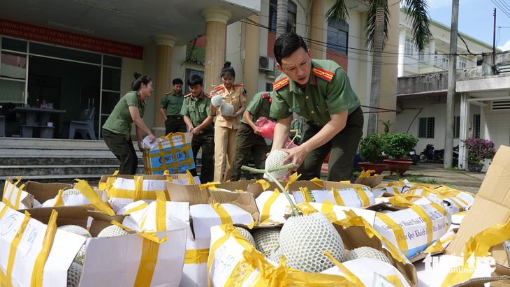 Bị chuột cắn phá, tuổi trẻ Kiên Giang kịp thời hỗ trợ đầu ra 1 tấn dưa lưới cho bà con - Ảnh 1.