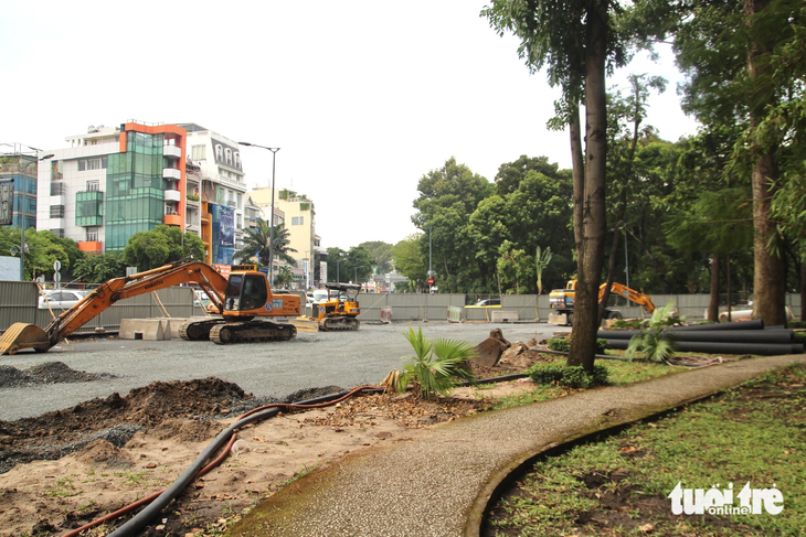 Một phần công viên Hoàng Văn Thụ được dùng mở rộng đường cửa ngõ sân bay Tân Sơn Nhất - Ảnh 2.