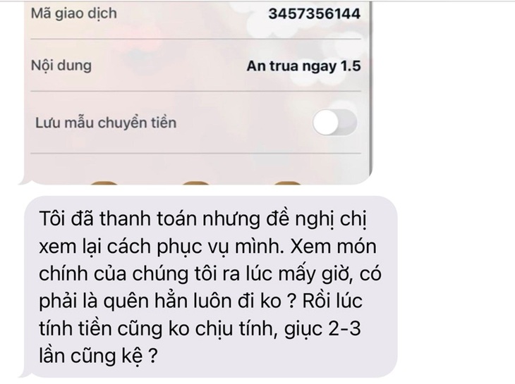 Vụ đoàn khách du lịch ăn không trả tiền tại Quảng Bình, hai bên nói gì? - Ảnh 2.