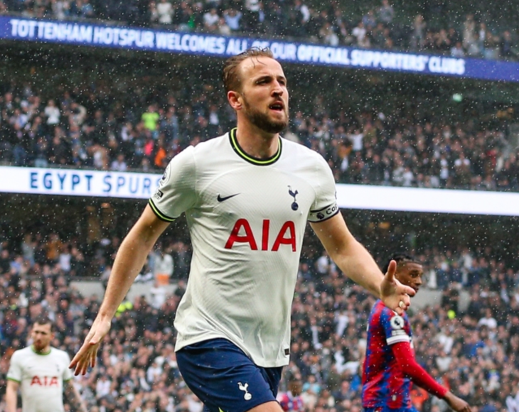 Harry Kane trở thành cầu thủ ghi bàn nhiều thứ hai trong lịch sử Premier League - Ảnh: GETTY IMAGES