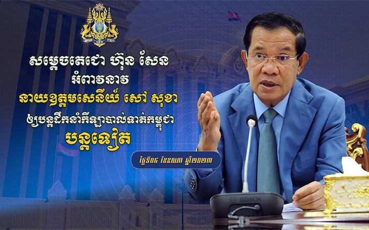 Thủ tướng Hun Sen muốn đại tướng Sao Sokha tiếp tục làm chủ tịch FFC