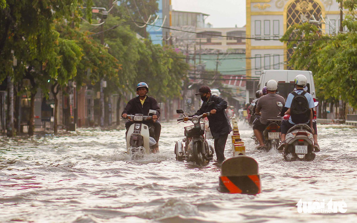 TP.HCM: Nhiều dự án chống ngập chậm tiến độ giải ngân - Ảnh 1.