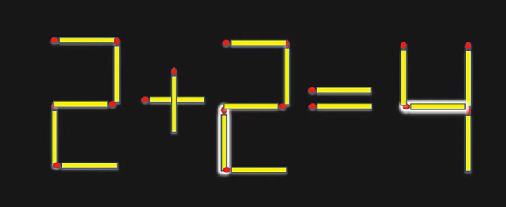 Di chuyển hai que diêm để 8+8=5 thành phép tính đúng - Ảnh 6.