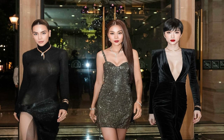 Bộ ba Hồ Ngọc Hà – Thanh Hằng – Hương Giang catwalk “chặt chém”, khoe thần thái ngút ngàn