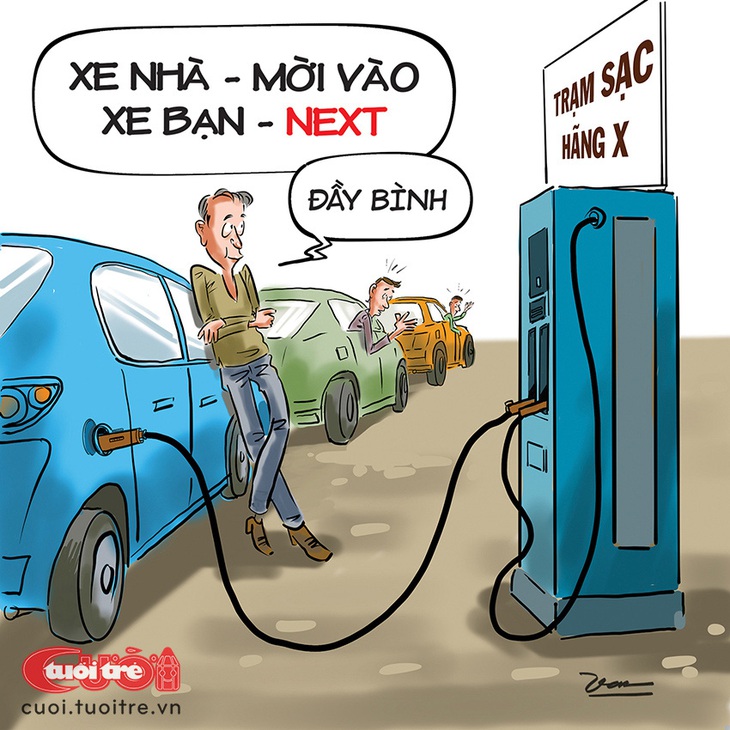 Cuộc chiến ô tô điện gay cấn ngay từ khâu cấy trạm sạc - Ảnh 1. Cuộc chiến ô tô điện gay cấn ngay từ khâu cấy trạm sạc - Ảnh 1.
