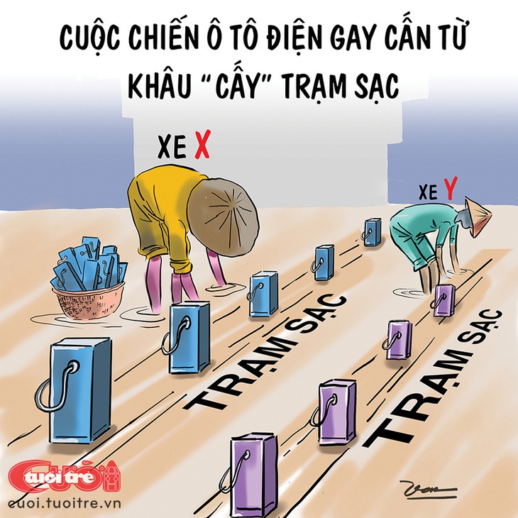 Cuộc chiến ô tô điện gay cấn ngay từ khâu cấy trạm sạc - Ảnh 2. Cuộc chiến ô tô điện gay cấn ngay từ khâu cấy trạm sạc - Ảnh 2.