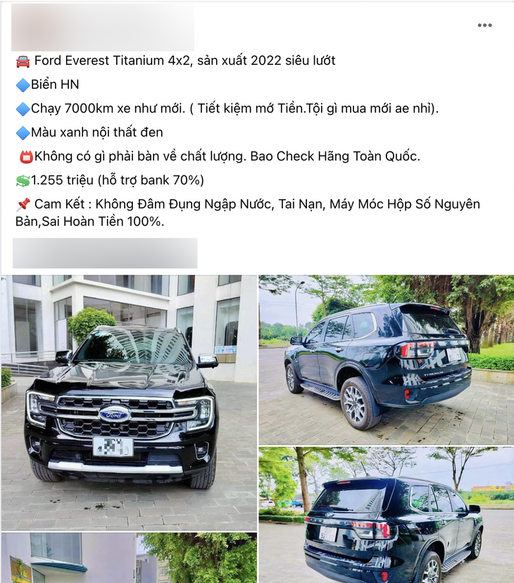 Ford Everest khẳng định như mới, cư dân mạng bóc là xe tai nạn - Ảnh 2.