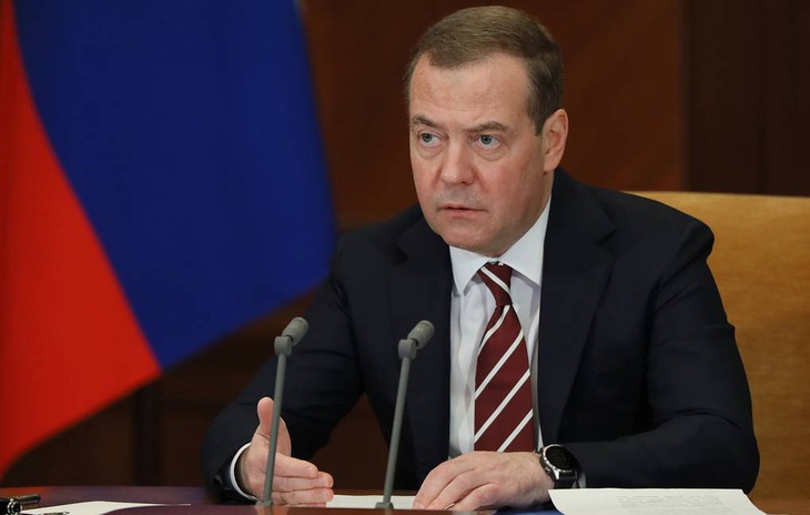 Phó chủ tịch Hội đồng An ninh Nga Dmitry Medvedev - Ảnh: TASS