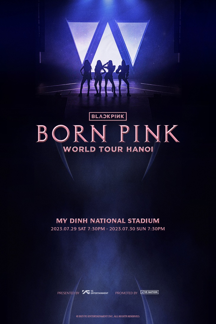 Cách đây ít phút, poster này vừa được đăng lên trang web và các nền tảng mạng của BLACKPINK - Ảnh: YG