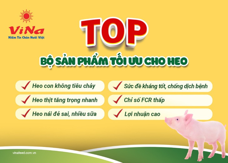 Vinafeed Group ra mắt dòng sản phẩm cao cấp mới cho heo - Ảnh 3.