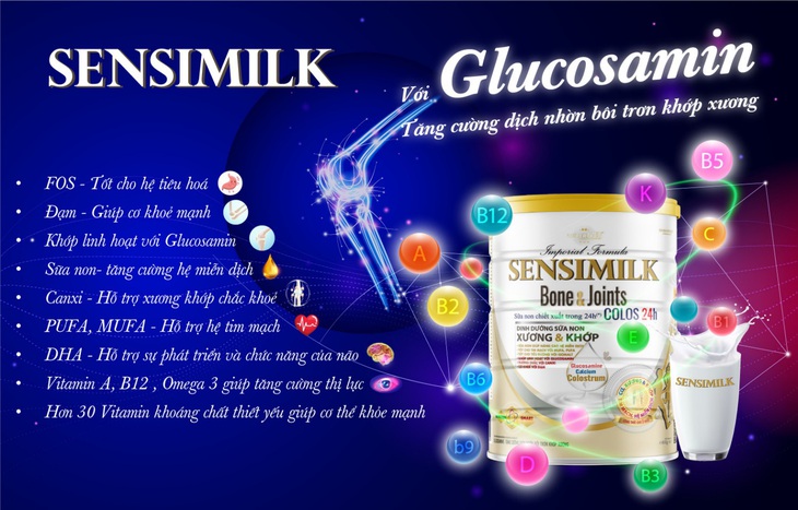 Sensimilk Bone & Joints colos 24h - Quà tặng ý nghĩa cho ngày gia đình Việt Nam - Ảnh 1.