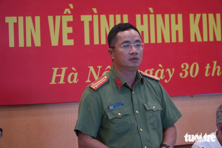 Lãnh đạo Công an TP Hà Nội: Hành vi bắn dê của ba cựu công an là không thể chấp nhận được - Ảnh 1.