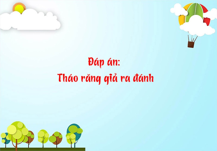 Câu đố hack não: Con gì 3 đầu, 9 đuôi? - Ảnh 6.