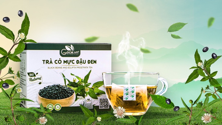 Trà Cỏ Mực Đậu Đen Goce - Thức uống cho sức khỏe có nguồn gốc từ thiên nhiên- Ảnh 2.