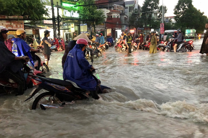 Khởi công dự án chống ngập tại rốn ngập Biên Hòa - Ảnh 1.