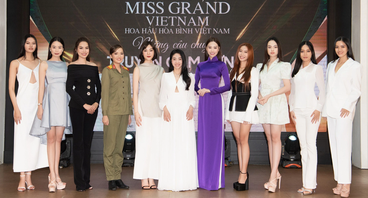 Một phần thi của Miss Grand Vietnam 2023 - Ảnh: BTC