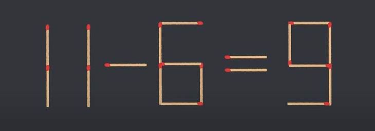 Thử tài IQ: Di chuyển một que diêm để 1-7=8 thành phép tính đúng - Ảnh 7. Thử tài IQ: Di chuyển một que diêm để 1-7=8 thành phép tính đúng - Ảnh 7.