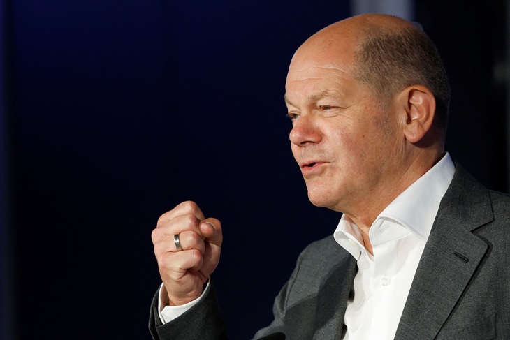 Thủ tướng Đức Olaf Scholz cho biết chiến lược mới là phản ứng của Berlin trước một Trung Quốc ngày càng quyết đoán - Ảnh: REUTERS