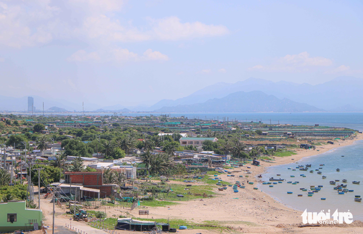 Thôn Vĩnh Trường - nơi quy hoạch nhà máy điện hạt nhân 1 ở Ninh Thuận - Ảnh: DUY NGỌC