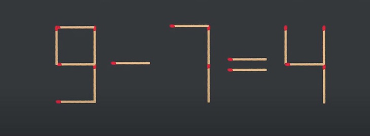 Thử tài IQ: Di chuyển một que diêm để 6+6=1 thành phép tính đúng - Ảnh 4.