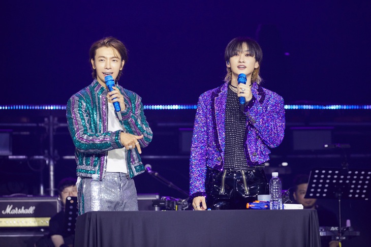 Donghae và Eunhyuk từng đến TP.HCM diễn Super Show 9 cùng nhóm Super Junior vào tháng 3 vừa qua - Ảnh: BTC