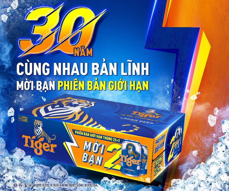 Tiger Beer ra mắt phiên bản thùng giới hạn mới - Ảnh 1.