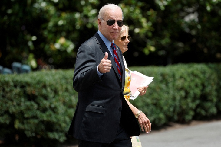 Tổng thống Mỹ Joe Biden - Ảnh: REUTERS