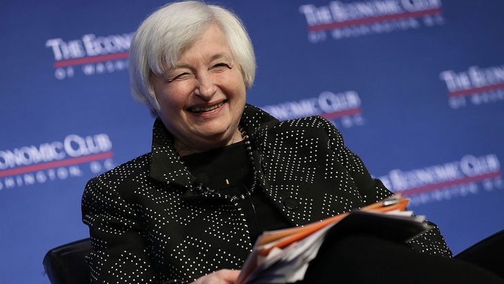 Bộ trưởng Tài chính Mỹ Janet Yellen - Ảnh: MONEYWEEK/GETTY IMAGES