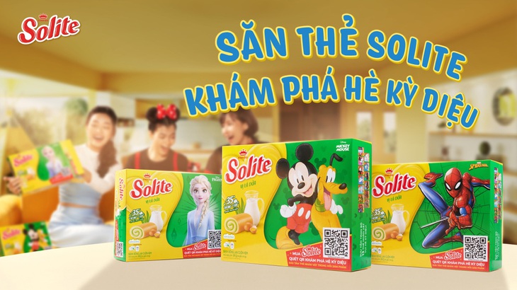 Khám phá bộ sưu tập bánh Solite phiên bản Disney dành riêng cho mùa hè - Ảnh 1.