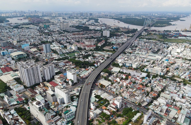 Cầu Phú Mỹ  - Ảnh: CHÂU TUẤN