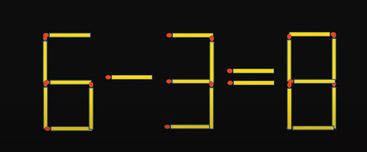 Thử tài IQ: Di chuyển một que diêm để 5+2=5 thành phép tính đúng - Ảnh 4.
