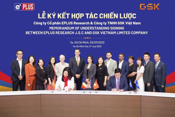 Sự hợp tác toàn diện và lâu dài giữa GSK và EPLUS mang đến nhiều cơ hội đưa thêm vắc xin mới, số lượng lớn về Việt Nam - Ảnh: Mộc Thảo