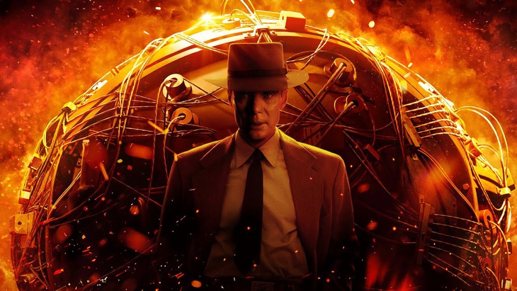 Tài tử Cillian Murphy đóng vai chính J. Robert Oppenheimer trong phim Oppenheimer của Christopher Nolan - Ảnh: Universal