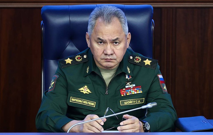 Bộ trưởng Quốc phòng Nga Sergei Shoigu - Ảnh: TASS