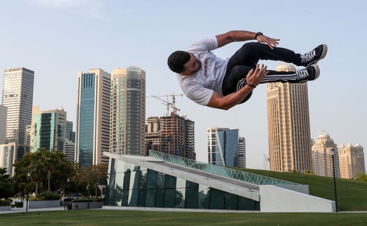 Parkour đang là môn thể thao phát triển mạnh trên thế giới - Ảnh: GETTY