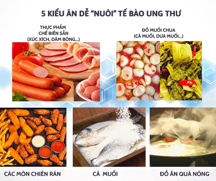 Cách ăn uống lành mạnh để giảm nguy cơ ung thư