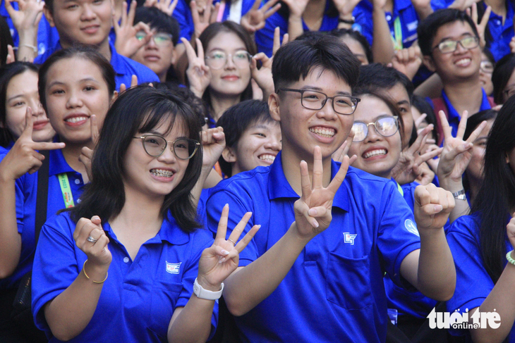 Trường đại học Sư phạm TP.HCM là &quot;cái nôi&quot; của chiến dịch Mùa hè xanh mà tiền thân là chiến dịch Ánh sáng văn hóa hè từ 30 năm trước - Ảnh: CÔNG TRIỆU