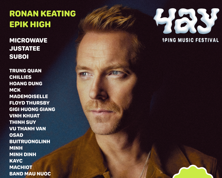 Ronan Keating - thần tượng của thế hệ 8x - sắp sửa đến Việt Nam