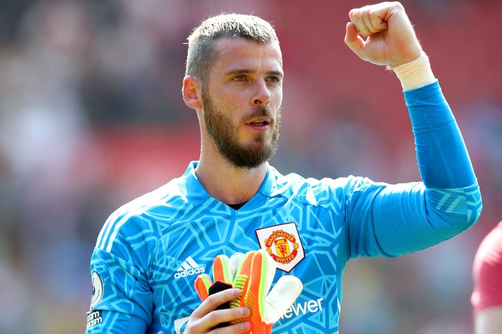 Thủ môn David De Gea được cho là sự lựa chọn của Real Madrid nhằm thay thế Courtois bị dính chấn thương - Ảnh: GETTY