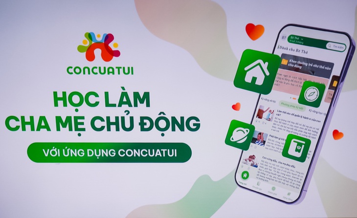 ConCuaTui tổ chức tọa đàm &quot;Làm cha mẹ chủ động&quot; tại Trường đại học Hoa Sen - Ảnh: NHÃ CHÂN